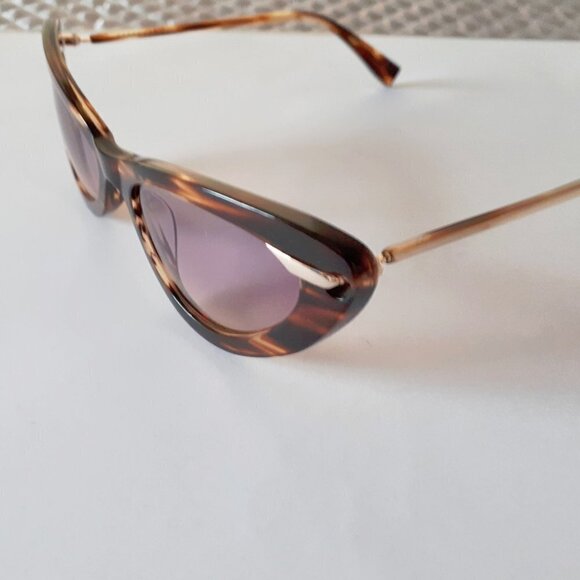NWT Derek Lam tortoise shell cat eye sunglasses - Picture 12 of 12